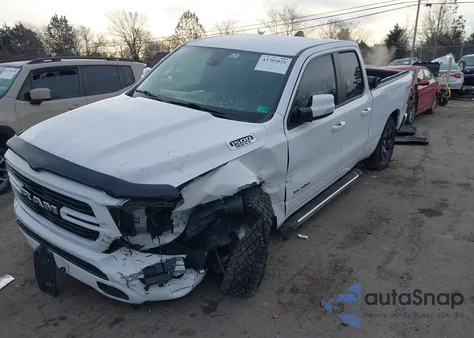 2021 Ram 1500 Big Horn 4X4 6'4 Box from USA, damaged, VIN 1C6SRFBTXMN788035